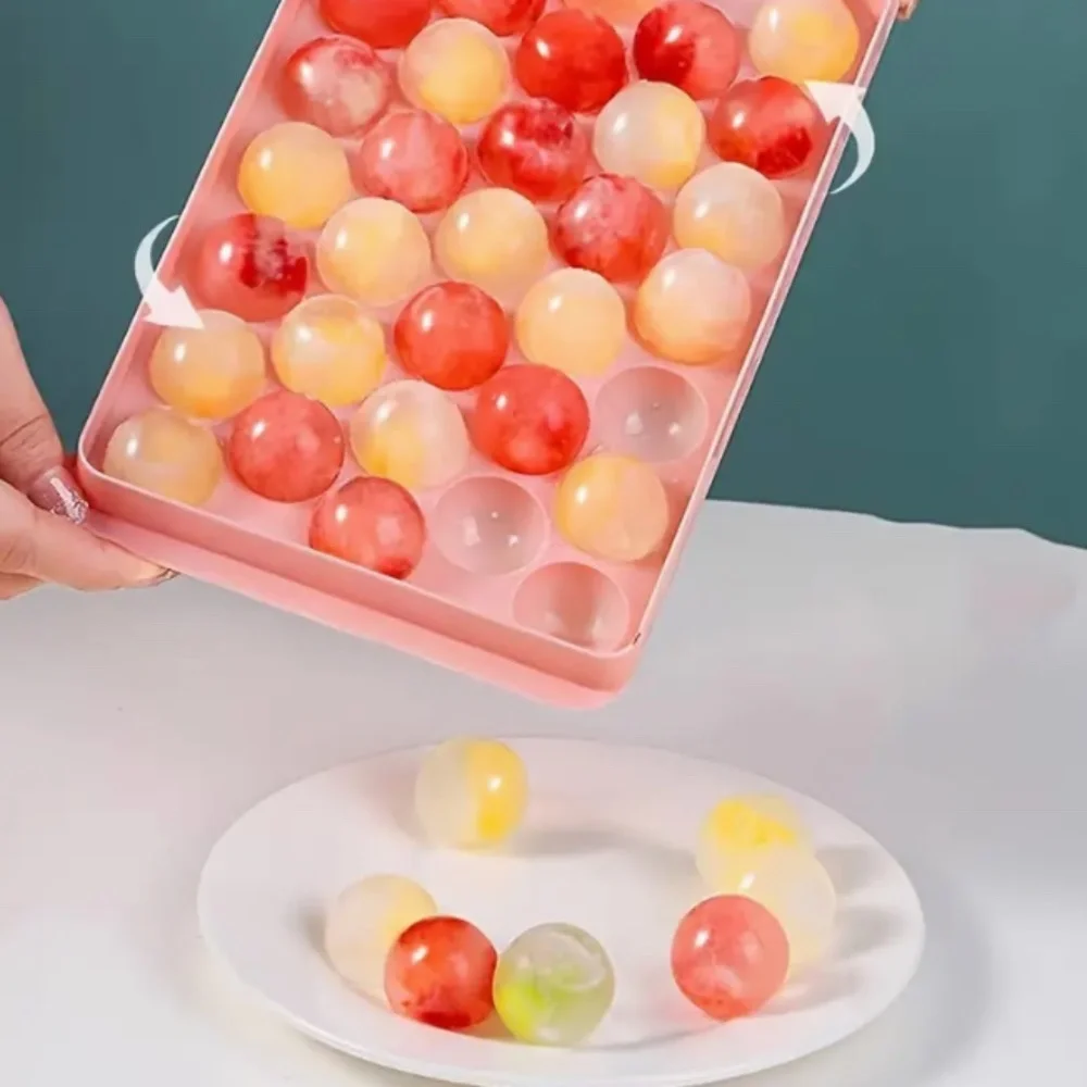 Ice Cube Tray - 33 Grids, Ice Ball Mold, Ball Shaped Ice Tray NEW